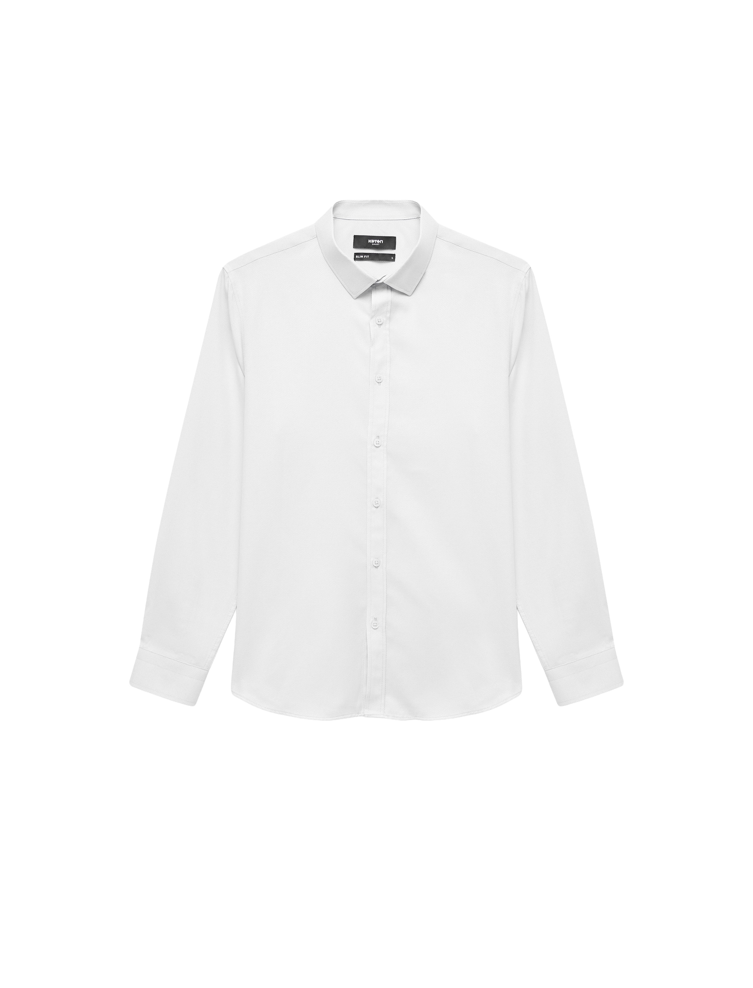 Koton Рубашка на пуговицах приталенного кроя в белом цвете
Koton Рубашка на пуговицах приталенного кроя в белом цвете