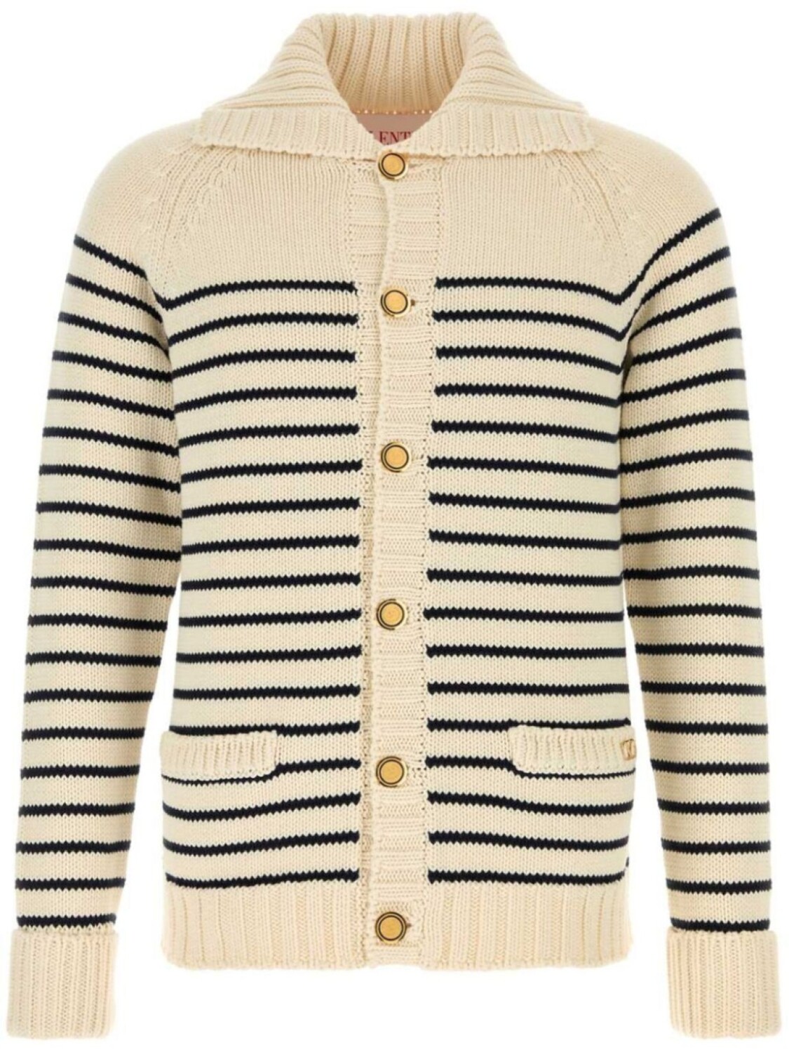 Полосатый кардиган Valentino Garavani, нейтральный
Полосатый кардиган Valentino Garavani, нейтральный