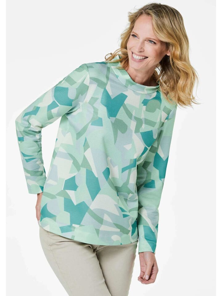 Футболка GOLDNER Sweatshirt, цвет salbei/gemustert
Футболка GOLDNER Sweatshirt, цвет salbei/gemustert