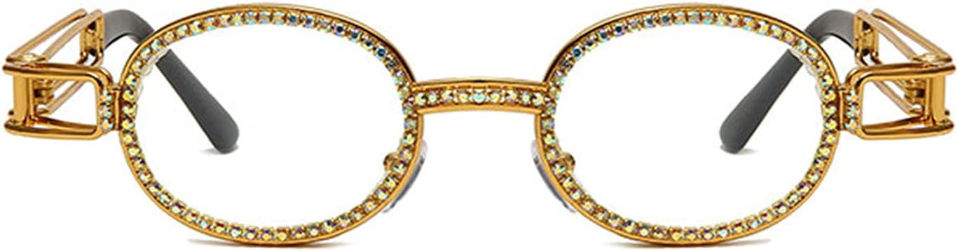 Винтажные солнцезащитные очки COTIA с круглыми бриллиантами для мужчин и женщин, овальные, с кристаллами и металлическим покрытием, в стиле панк, модные очки с защитой от УФ-излучения UV400, White
Винтажные солнцезащитные очки COTIA с круглыми бриллиантами для мужчин и женщин, овальные, с кристаллами и металлическим покрытием, в стиле панк, модные очки с защитой от УФ-излучения UV400, White