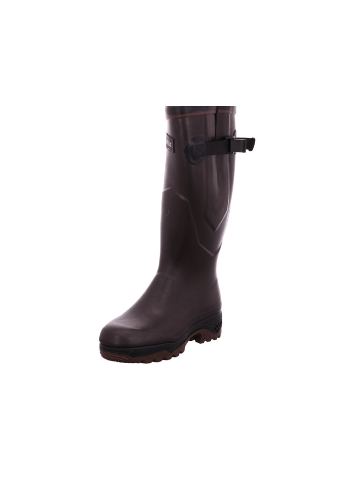 Коричневые резиновые сапоги AIGLE
Коричневые резиновые сапоги AIGLE