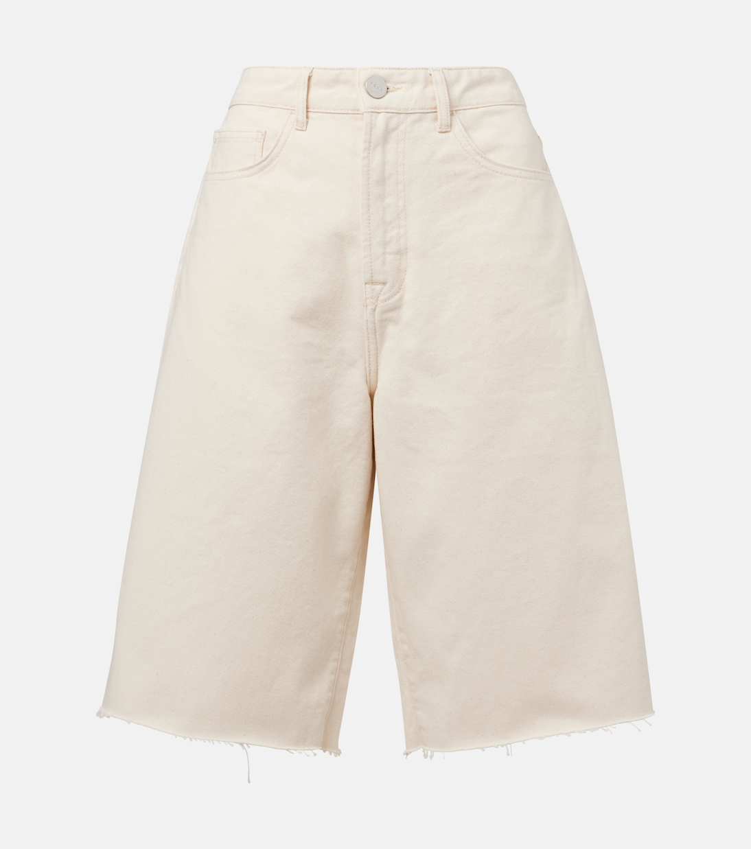 Джинсовые шорты с высокой талией Róhe, экрю
Джинсовые шорты с высокой талией Róhe, экрю