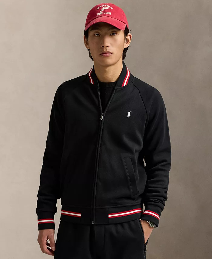 Мужская бомбер из двойного трикотажа Polo Ralph Lauren, черный
Мужская бомбер из двойного трикотажа Polo Ralph Lauren, черный