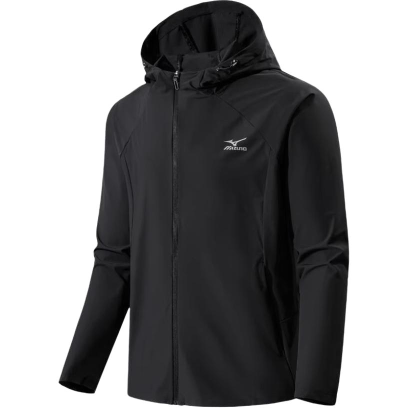 Mizuno Мужская дышащая быстросохнущая одежда с защитой от солнца, Black 
Mizuno Мужская дышащая быстросохнущая одежда с защитой от солнца, Black