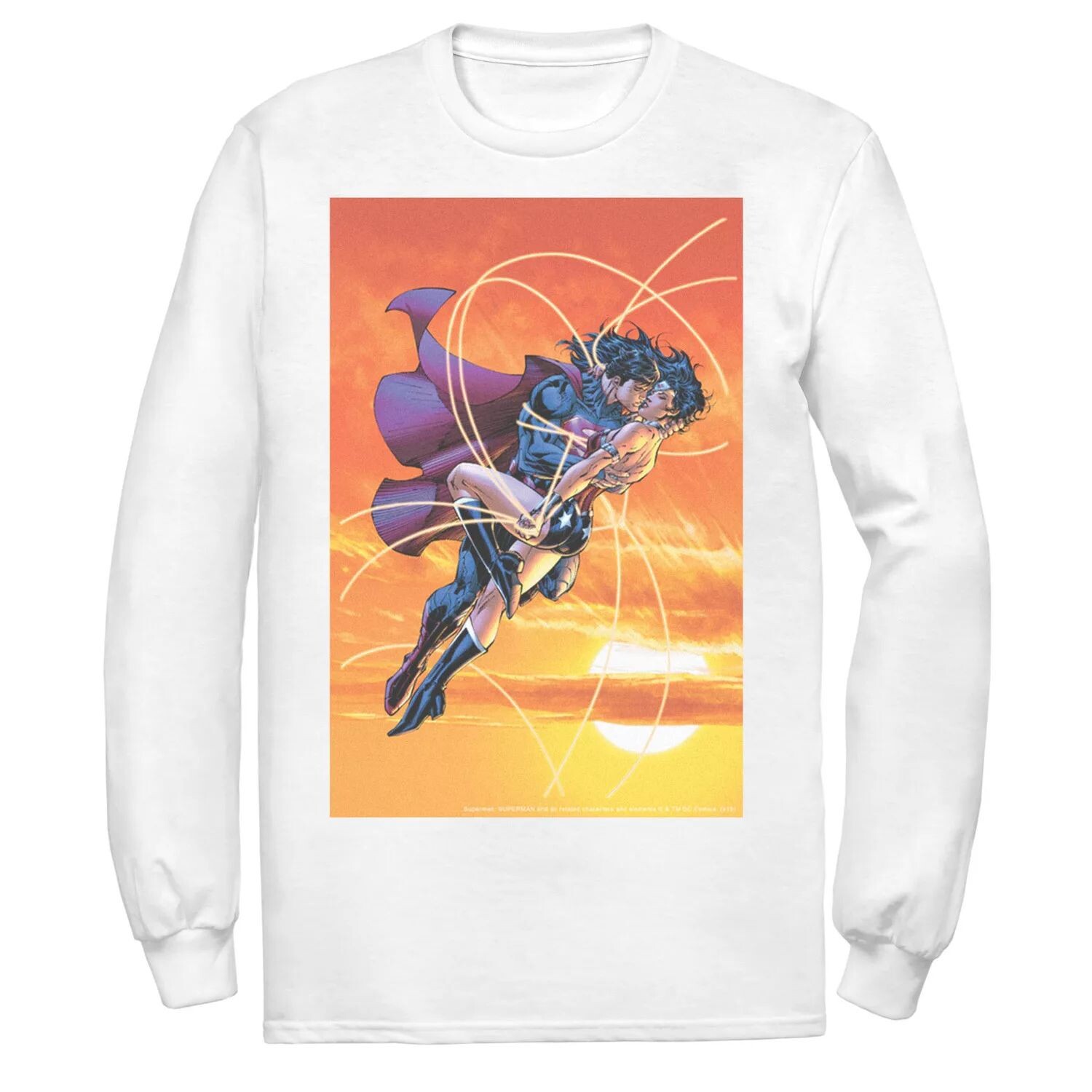 Мужская футболка «Супермен и Чудо-женщина» The Kiss DC Comics
Мужская футболка «Супермен и Чудо-женщина» The Kiss DC Comics