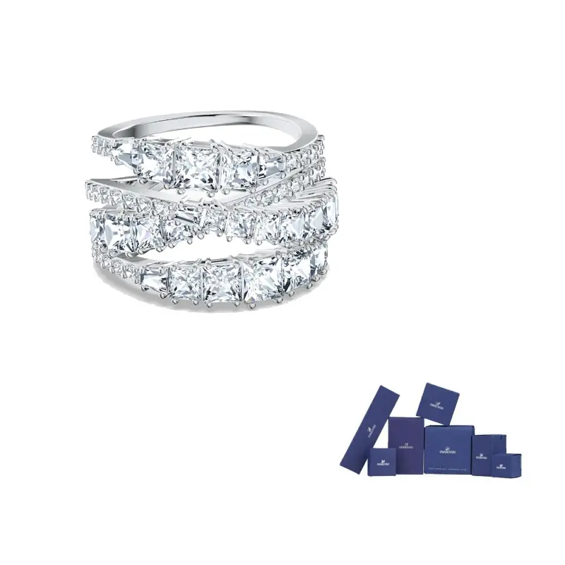 Кольцо Twist Wrap с кристаллами Swarovski
Кольцо Twist Wrap с кристаллами Swarovski