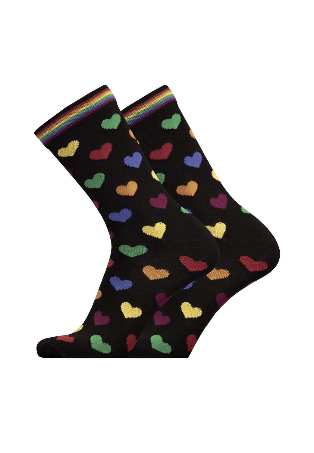 Комплект носков RAINBOW HEARTS (2 шт.) с милыми сердечками UphillSport, черный
Комплект носков RAINBOW HEARTS (2 шт.) с милыми сердечками UphillSport, черный