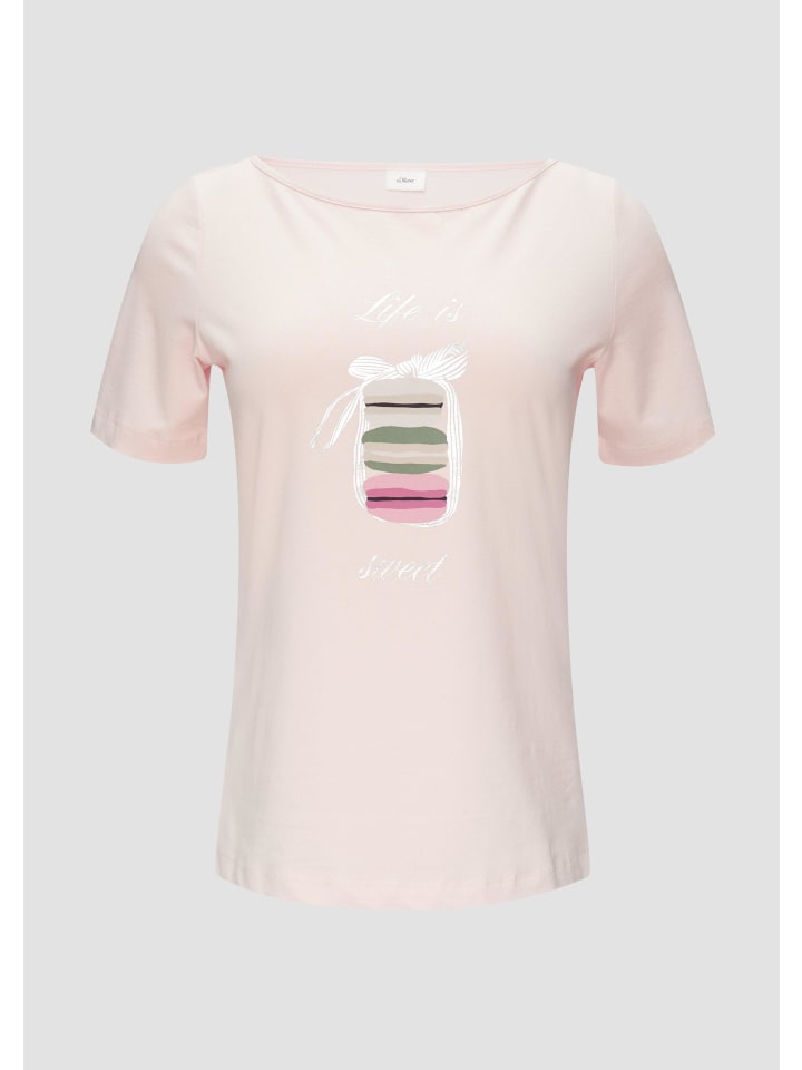 Футболка цвета 40D0_жемчужно-розовый s.Oliver
Футболка цвета 40D0_жемчужно-розовый s.Oliver