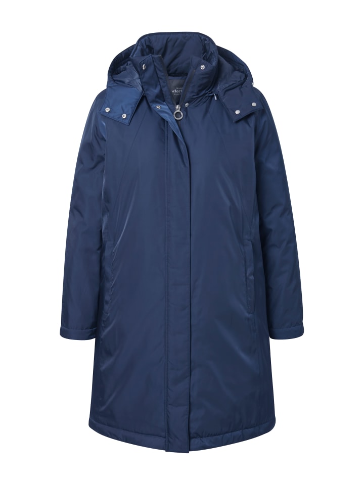 Функциональная куртка темно-синего цвета Ulla Popken
Функциональная куртка темно-синего цвета Ulla Popken