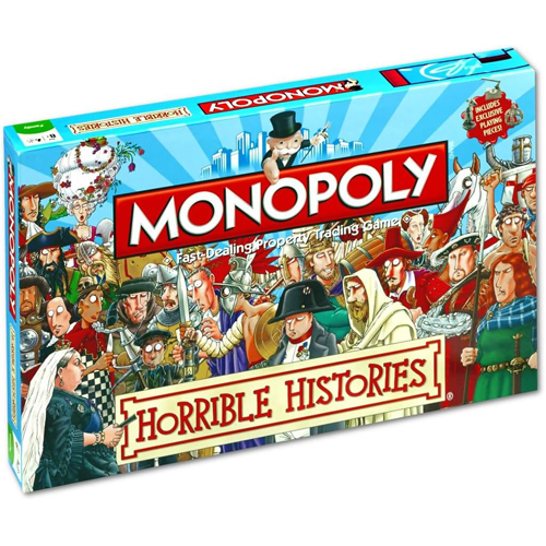 Настольная игра Monopoly: Horrible Histories Ancient Civilisations
Настольная игра Monopoly: Horrible Histories Ancient Civilisations