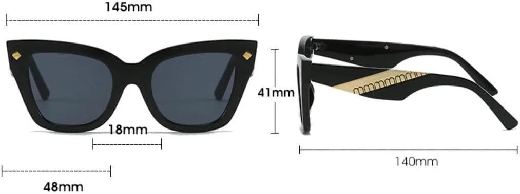 Солнцезащитные очки для мужчин и женщин - защита UV400 - оправа "кошачий глаз" с цветными линзами для занятий спортом на открытом воздухе и вождения DSVIGF, Blue
Солнцезащитные очки для мужчин и женщин - защита UV400 - оправа "кошачий глаз" с цветными линзами для занятий спортом на открытом воздухе и вождения DSVIGF, Blue