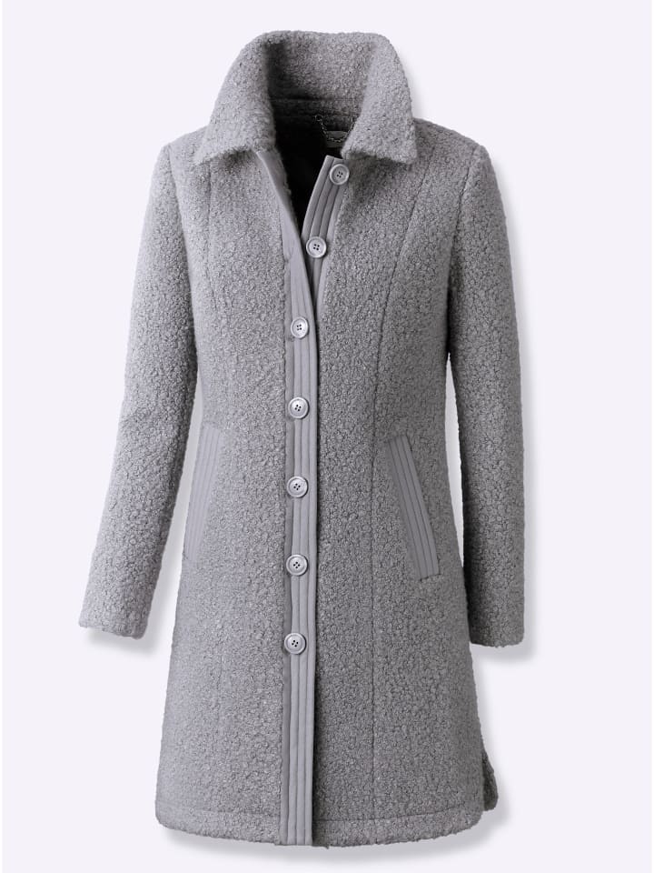 Зимнее пальто каменно-серого цвета WITT WEIDEN
Зимнее пальто каменно-серого цвета WITT WEIDEN