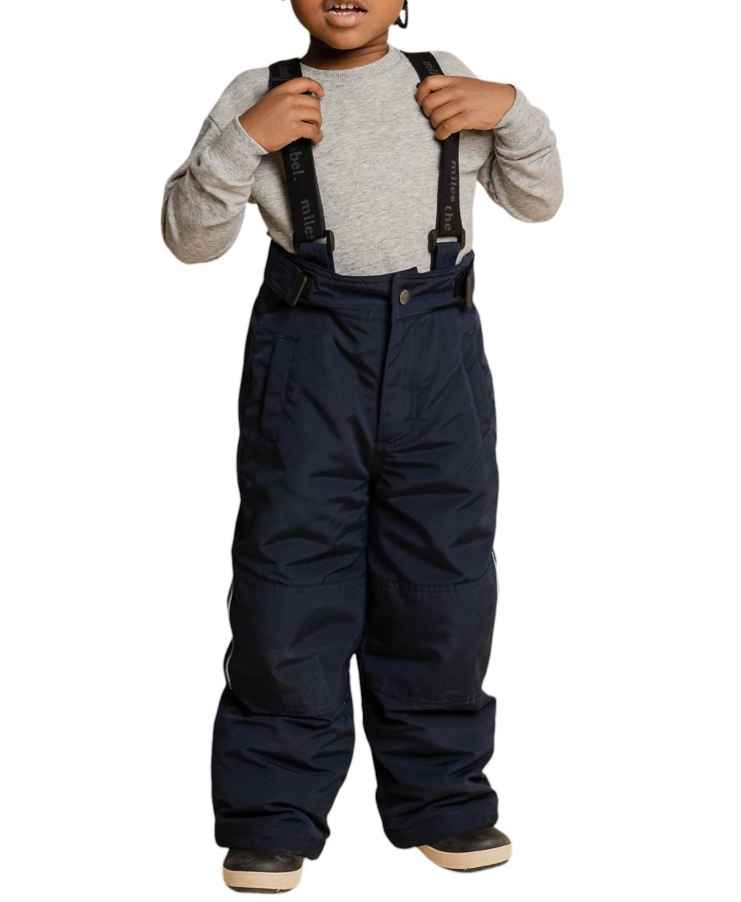 Зимние штаны для мальчиков черного цвета Miles the Label
Зимние штаны для мальчиков черного цвета Miles the Label