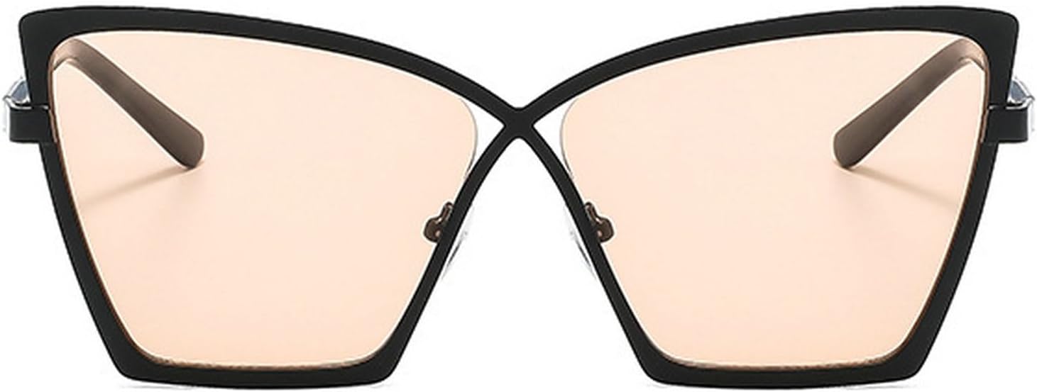 Винтажные солнцезащитные очки-бабочки большого размера для женщин, роскошные квадратные солнцезащитные очки с защитой от УФ-излучения UV400, модные металлические очки mincl, Champagne
Винтажные солнцезащитные очки-бабочки большого размера для женщин, роскошные квадратные солнцезащитные очки с защитой от УФ-излучения UV400, модные металлические очки mincl, Champagne