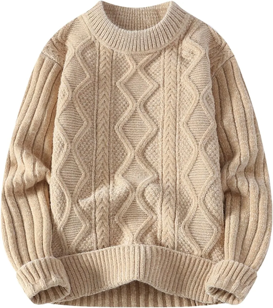 Мужской теплый свитер для осени и зимы, вязаный, однотонный HEYDHSDC
Мужской теплый свитер для осени и зимы, вязаный, однотонный HEYDHSDC