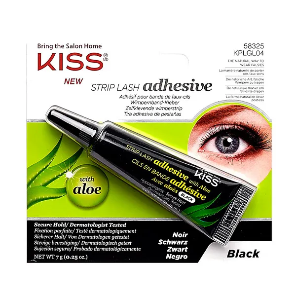 Клей для накладных ресниц Strip Lash Adhesive With Aloe Kiss, 1 UD
Клей для накладных ресниц Strip Lash Adhesive With Aloe Kiss, 1 UD