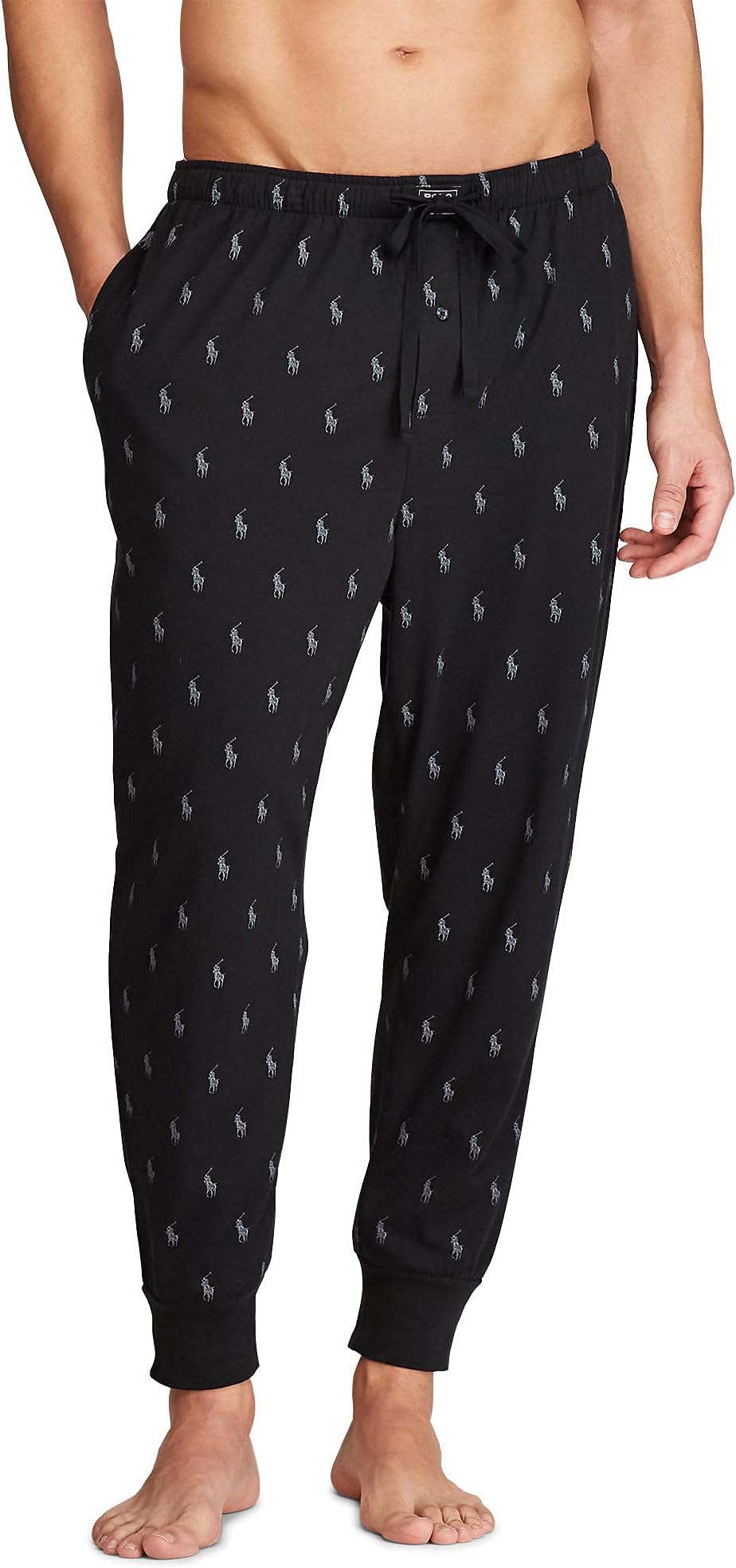 Мужские трикотажные брюки-джоггеры с закрытым поясом Polo Ralph Lauren, Polo Black/Active Grey All Over Pony Print
Мужские трикотажные брюки-джоггеры с закрытым поясом Polo Ralph Lauren, Polo Black/Active Grey All Over Pony Print