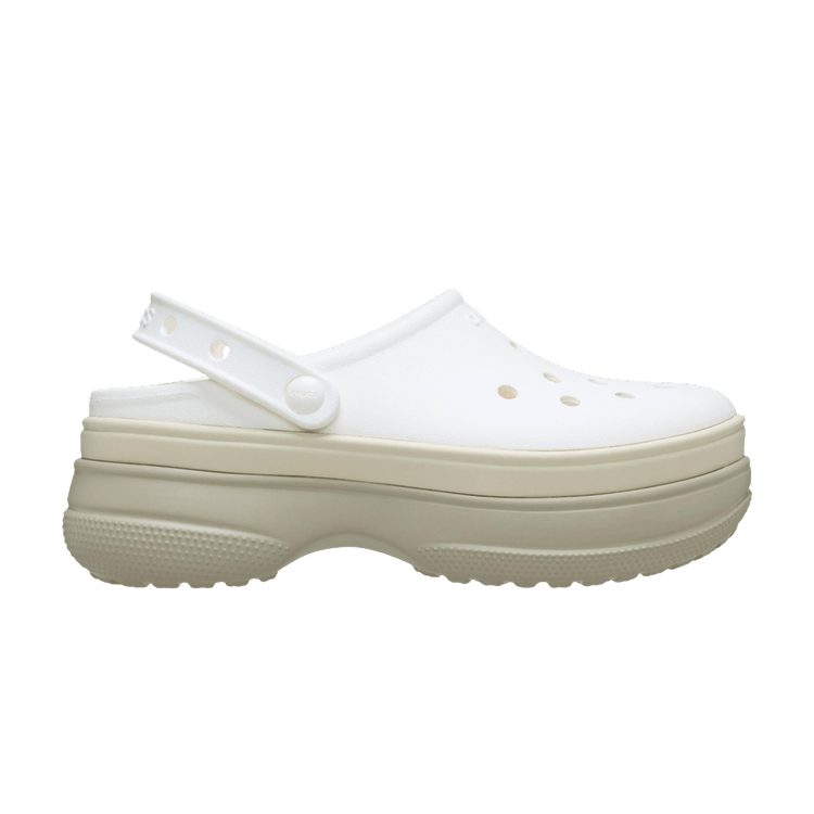Кроссовки Classic Stacked Clog 'Chalk', белый 
Кроссовки Classic Stacked Clog 'Chalk', белый