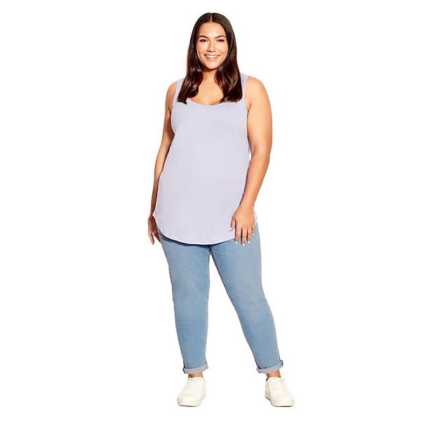 Женские джинсы girlfriend plus size stretch Avenue, Light Wash
Женские джинсы girlfriend plus size stretch Avenue, Light Wash