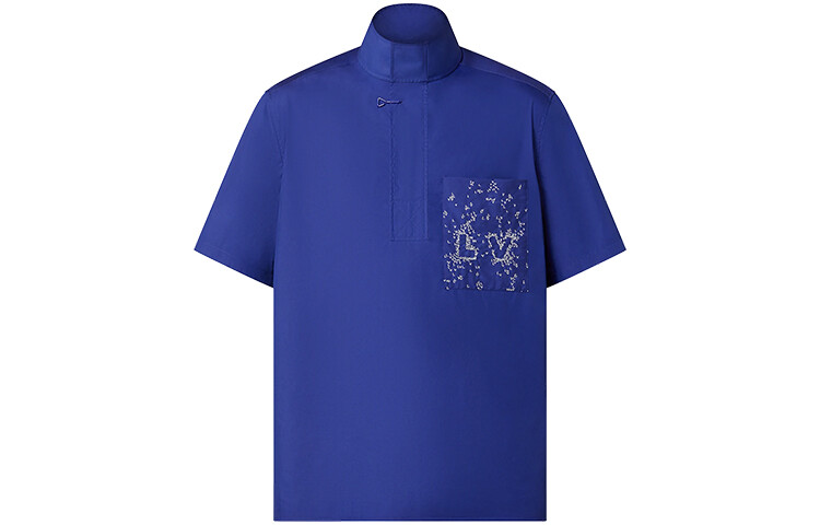 Рубашка Louis Vuitton Men с логотипом, синий
Рубашка Louis Vuitton Men с логотипом, синий