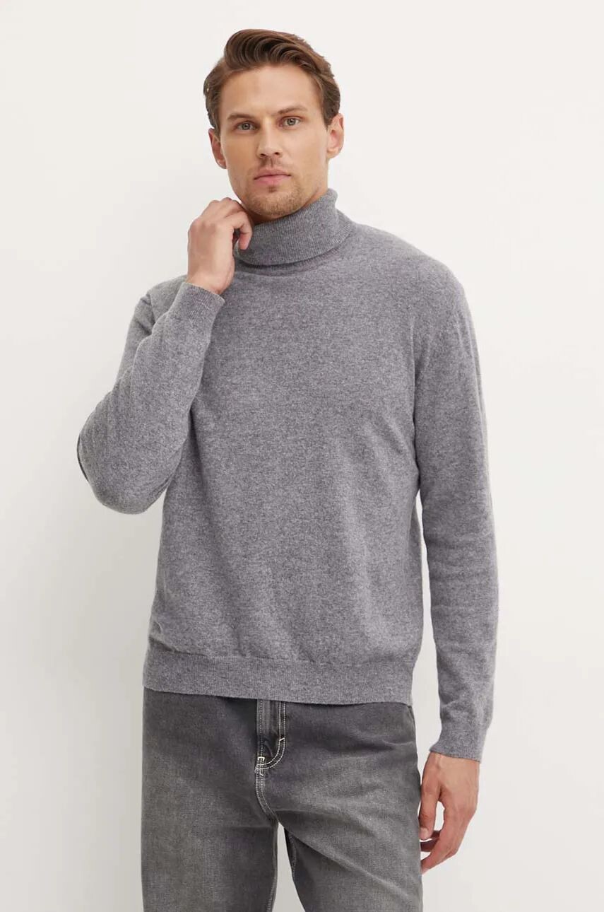 Шерстяной свитер United Colors of Benetton, серый 
Шерстяной свитер United Colors of Benetton, серый