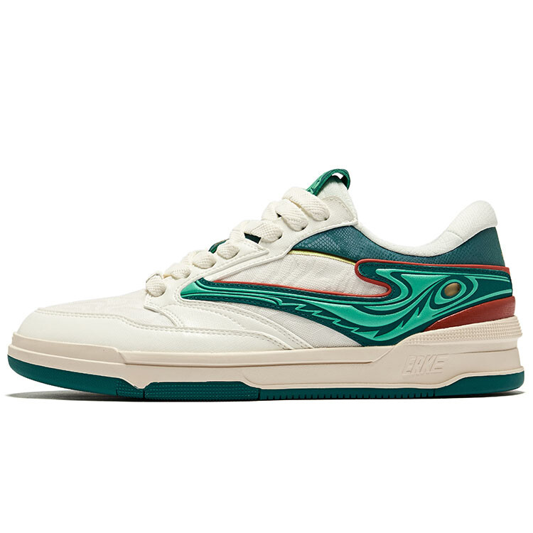 Скейтборд-кроссовки Admiral Of The Five Tigers для мужчин с низким верхом, микрокристаллический белый, глубокий болотный цвет Erke
Скейтборд-кроссовки Admiral Of The Five Tigers для мужчин с низким верхом, микрокристаллический белый, глубокий болотный цвет Erke