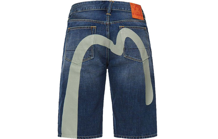 Джинсовые шорты мужские синие Evisu, синий
Джинсовые шорты мужские синие Evisu, синий