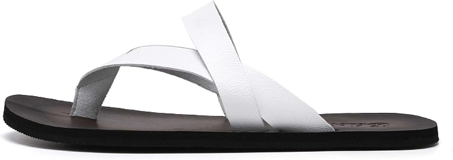 Мужские кожаные шлепанцы Vtiao, предотвращающие падение за счет верхнего дизайна, удобные и мягкие нескользящие шлепанцы, пляжные шлепанцы, шлепанцы для дома и улицы, белый
Мужские кожаные шлепанцы Vtiao, предотвращающие падение за счет верхнего дизайна, удобные и мягкие нескользящие шлепанцы, пляжные шлепанцы, шлепанцы для дома и улицы, белый