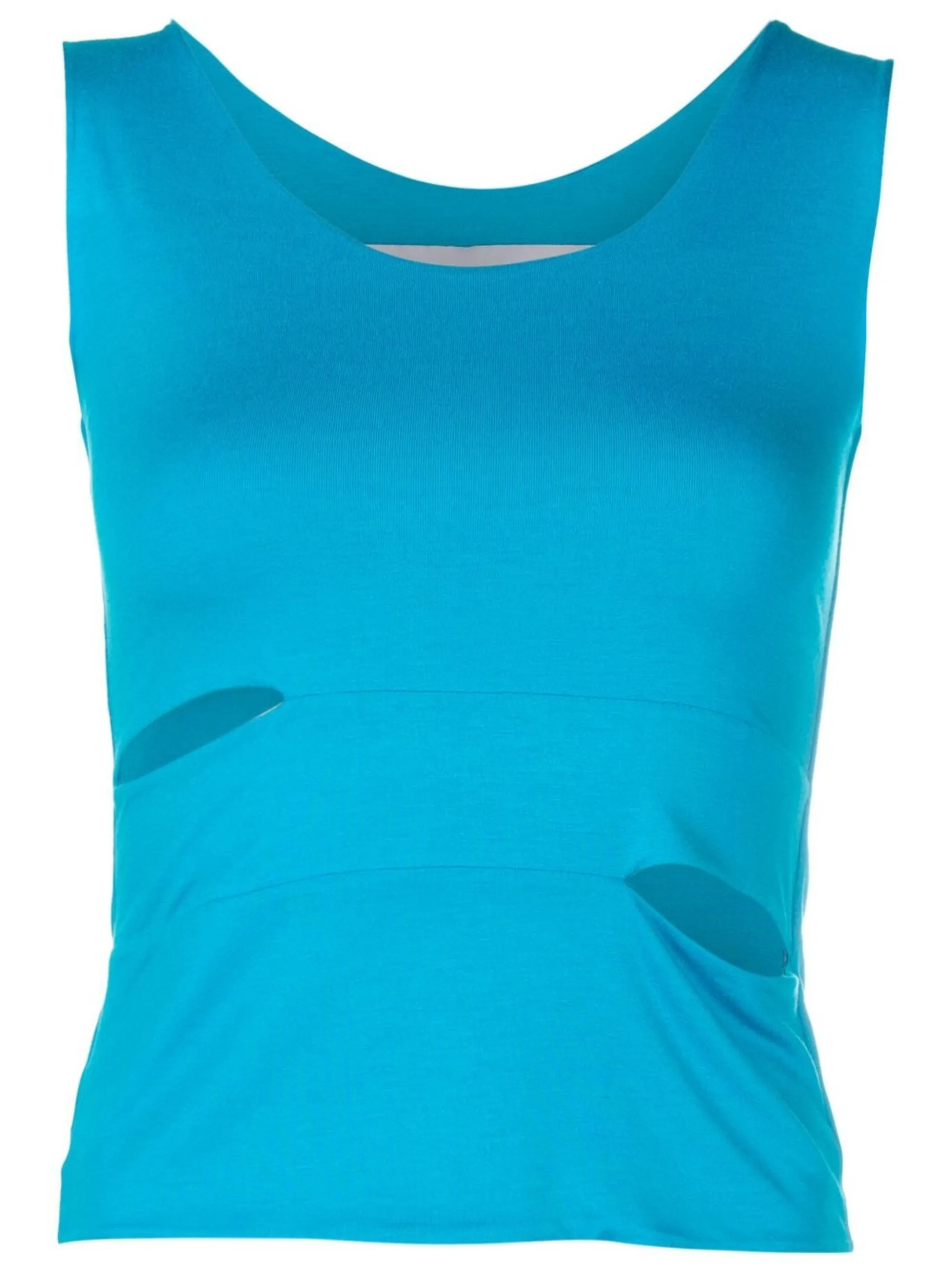 Топ без рукавов с вырезами Gloria Coelho, синий
Топ без рукавов с вырезами Gloria Coelho, синий