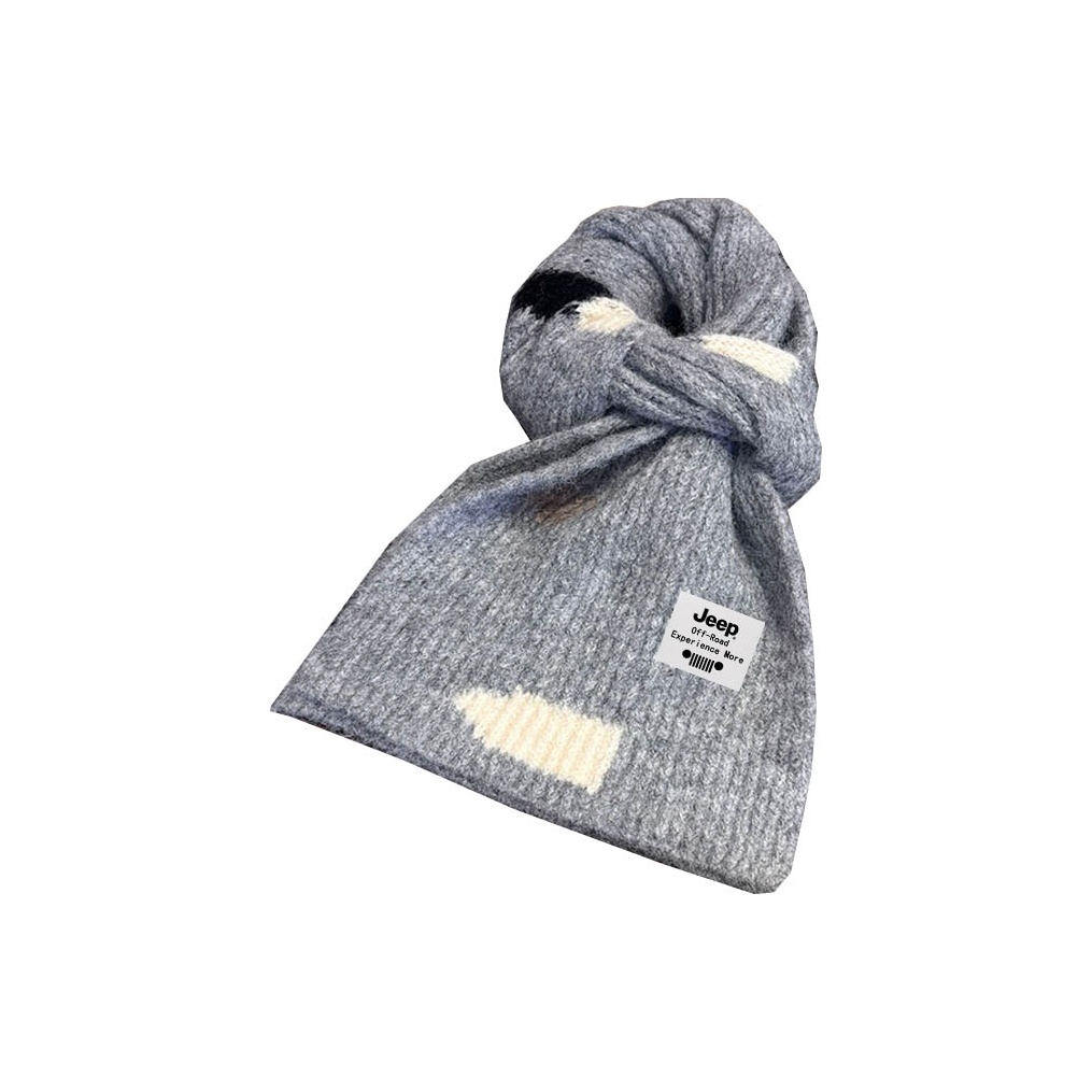 Вязаный шарф Unisex Jeep, medium серый
Вязаный шарф Unisex Jeep, medium серый