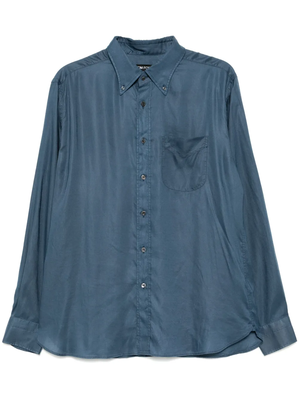 Рубашка с длинными рукавами TOM FORD, синий 
Рубашка с длинными рукавами TOM FORD, синий