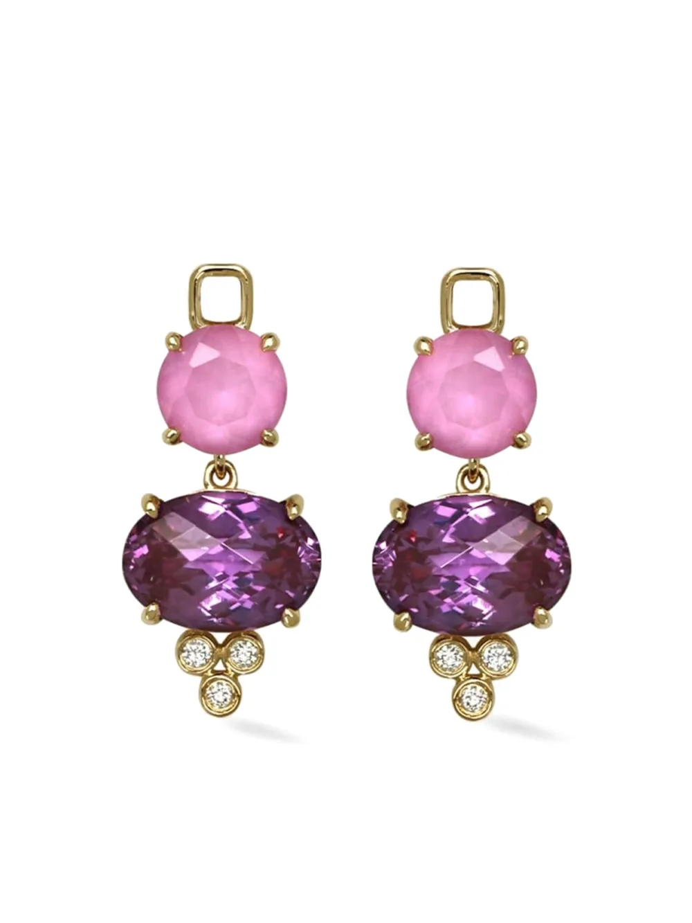 Серьги-подвески Veto из желтого золота с бриллиантами и сапфирами Lark & Berry, золотой
Серьги-подвески Veto из желтого золота с бриллиантами и сапфирами Lark & Berry, золотой