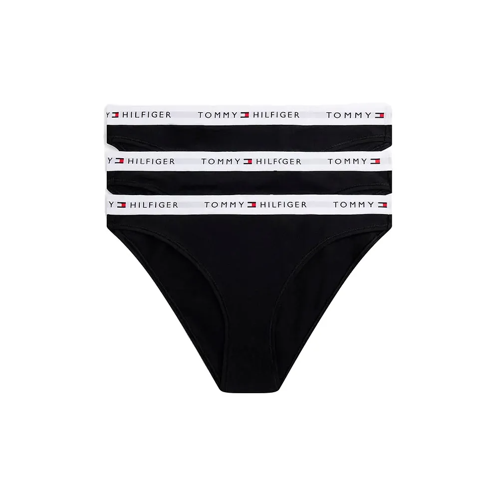 Трусики Tommy Hilfiger UW0UW06442, 3 шт, черный
Трусики Tommy Hilfiger UW0UW06442, 3 шт, черный