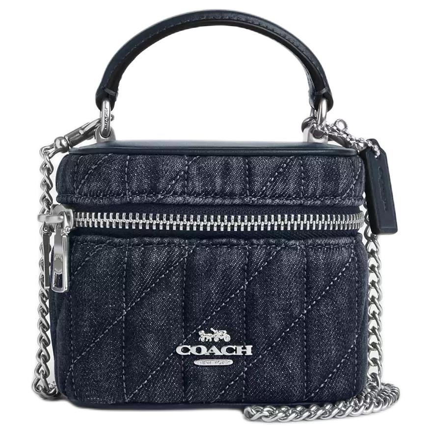 COACH Плечевая сумка через плечо женская синяя
COACH Плечевая сумка через плечо женская синяя