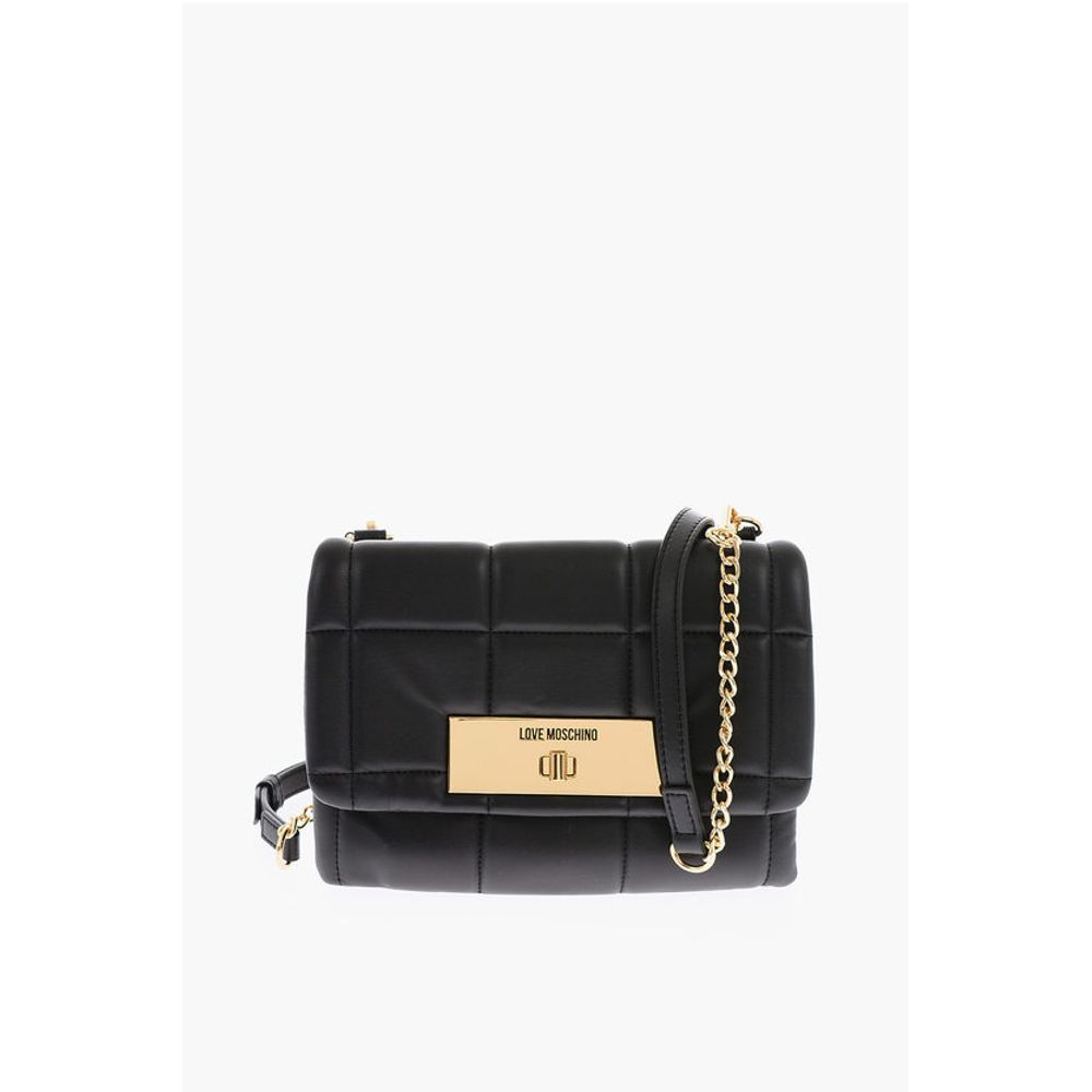Сумка LOVE из стеганой искусственной кожи со съемным плечевым ремнем Moschino, черный
Сумка LOVE из стеганой искусственной кожи со съемным плечевым ремнем Moschino, черный