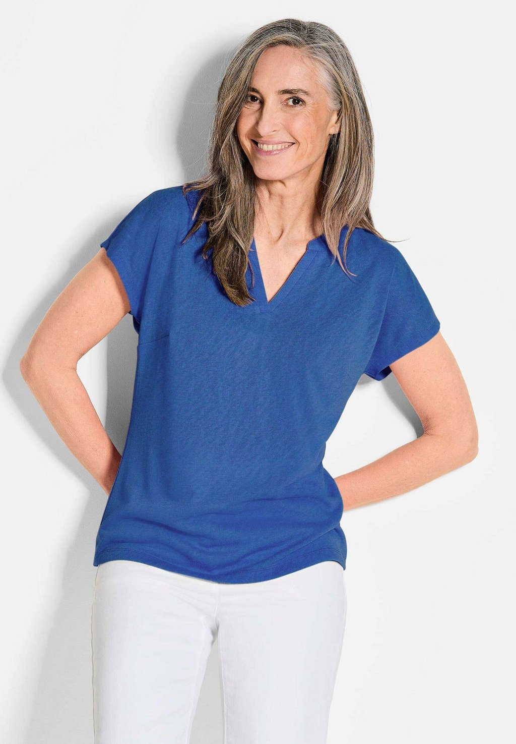 Базовая футболка GOLDNER, синий
Базовая футболка GOLDNER, синий