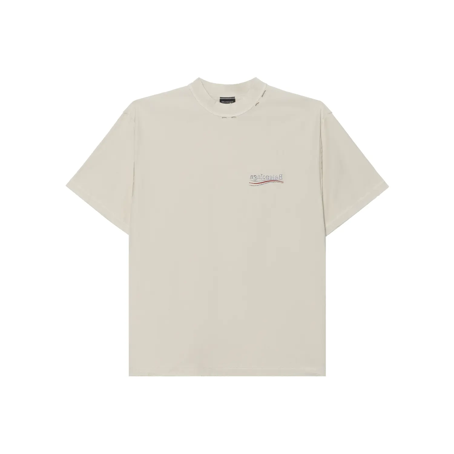 Футболка с принтом логотипа Balenciaga, бежевый
Футболка с принтом логотипа Balenciaga, бежевый