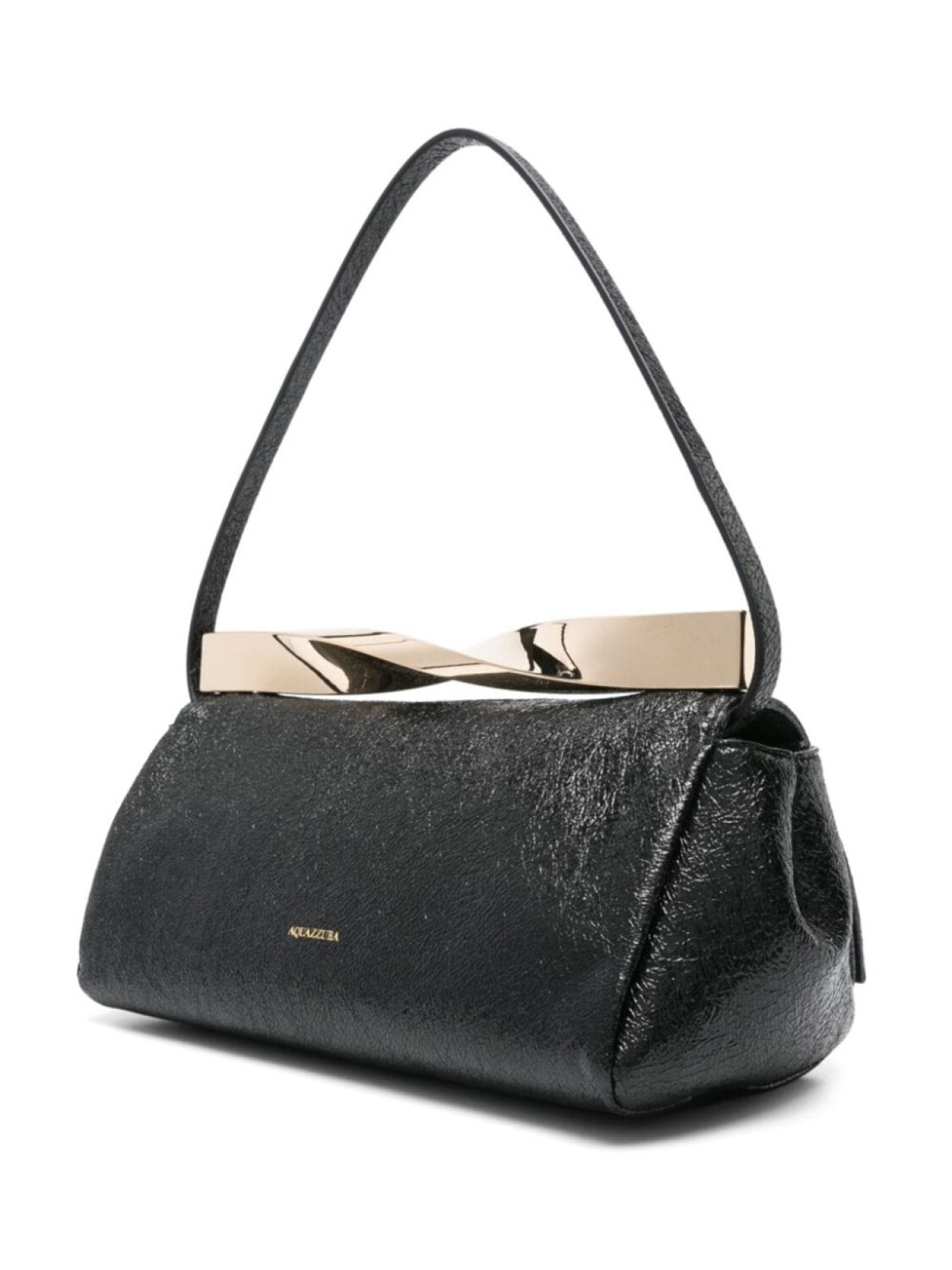 Aquazzura клатч Twist с жатым эффектом, черный
Aquazzura клатч Twist с жатым эффектом, черный