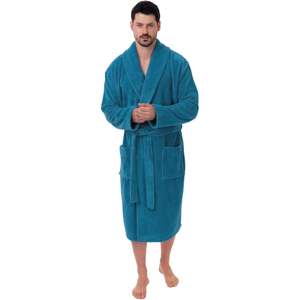 Мужской махровый халат 1105, 1 шт., уютный и легкий Wewo Fashion, Petrol
Мужской махровый халат 1105, 1 шт., уютный и легкий Wewo Fashion, Petrol