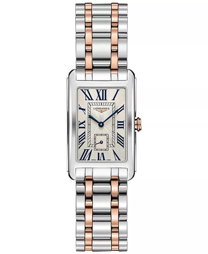 Женские часы-браслет Swiss DolceVita из розового золота 18K и нержавеющей стали, 23x37 мм Longines
Женские часы-браслет Swiss DolceVita из розового золота 18K и нержавеющей стали, 23x37 мм Longines