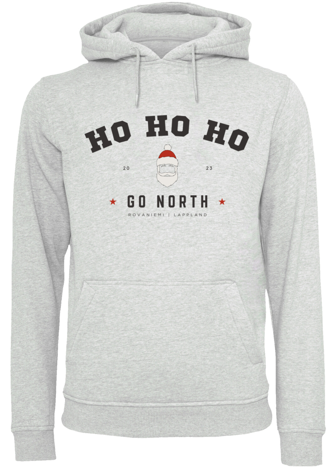 Пуловер F4NT4STIC Hoodie Ho Ho Ho Santa Claus Weihnachten, цвет grau meliert 
Пуловер F4NT4STIC Hoodie Ho Ho Ho Santa Claus Weihnachten, цвет grau meliert