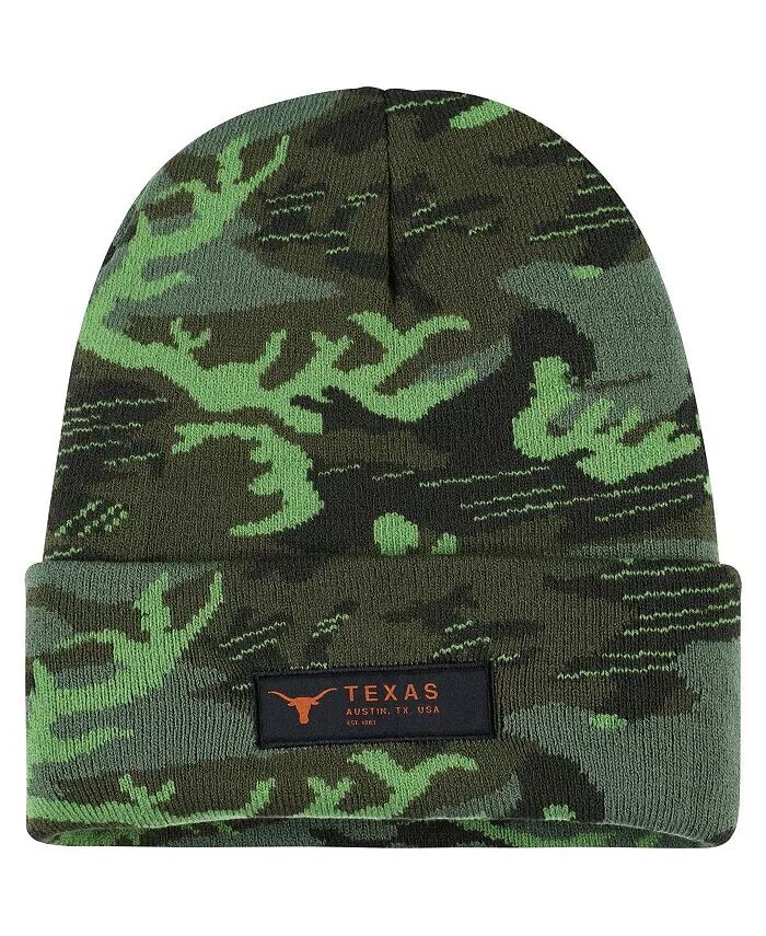Мужская камуфляжная вязаная шапка с манжетами для Дня ветеранов Texas Longhorns Nike, зеленый
Мужская камуфляжная вязаная шапка с манжетами для Дня ветеранов Texas Longhorns Nike, зеленый