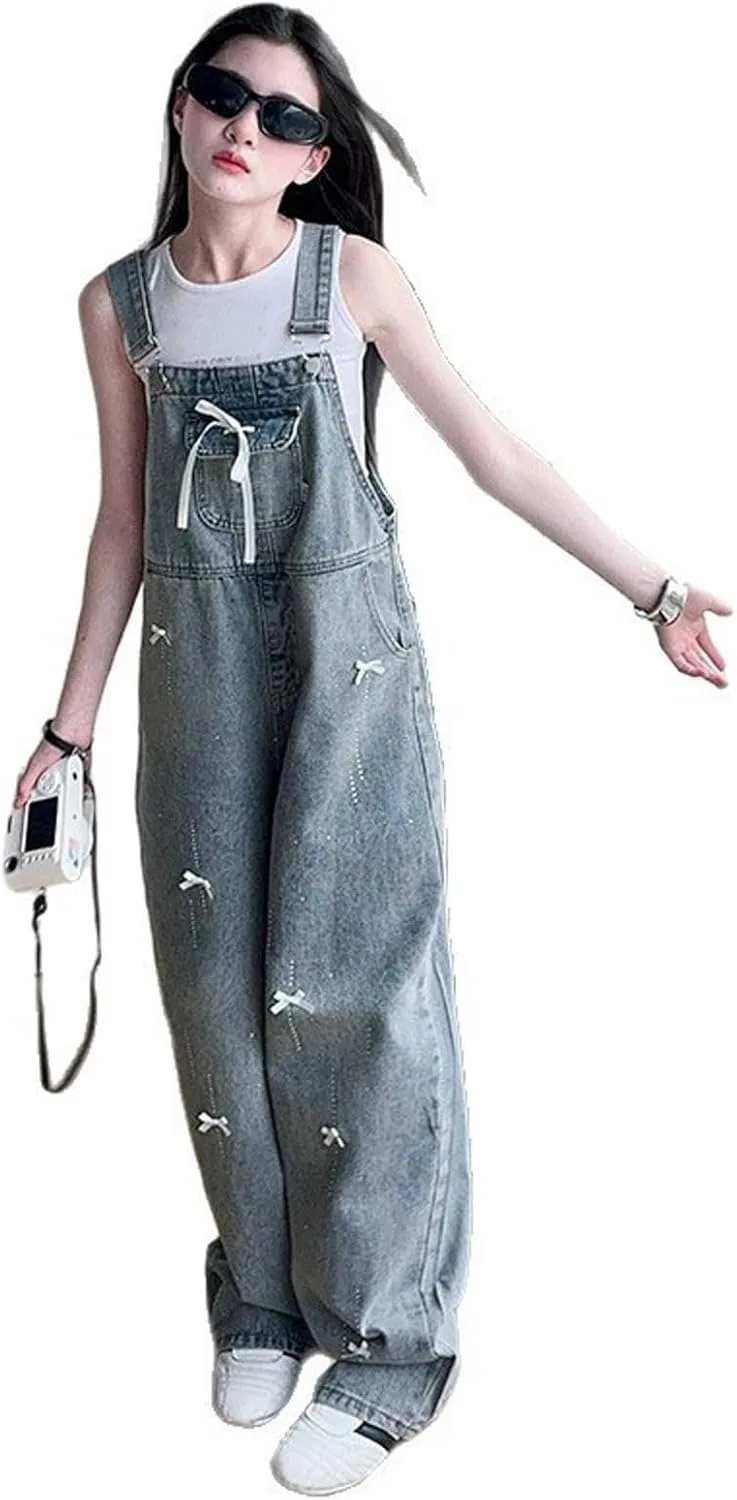 Джинсы для девочек Loose Boyfriend с карманом Baggy Wide Leg High Elastic Waisted
Джинсы для девочек Loose Boyfriend с карманом Baggy Wide Leg High Elastic Waisted