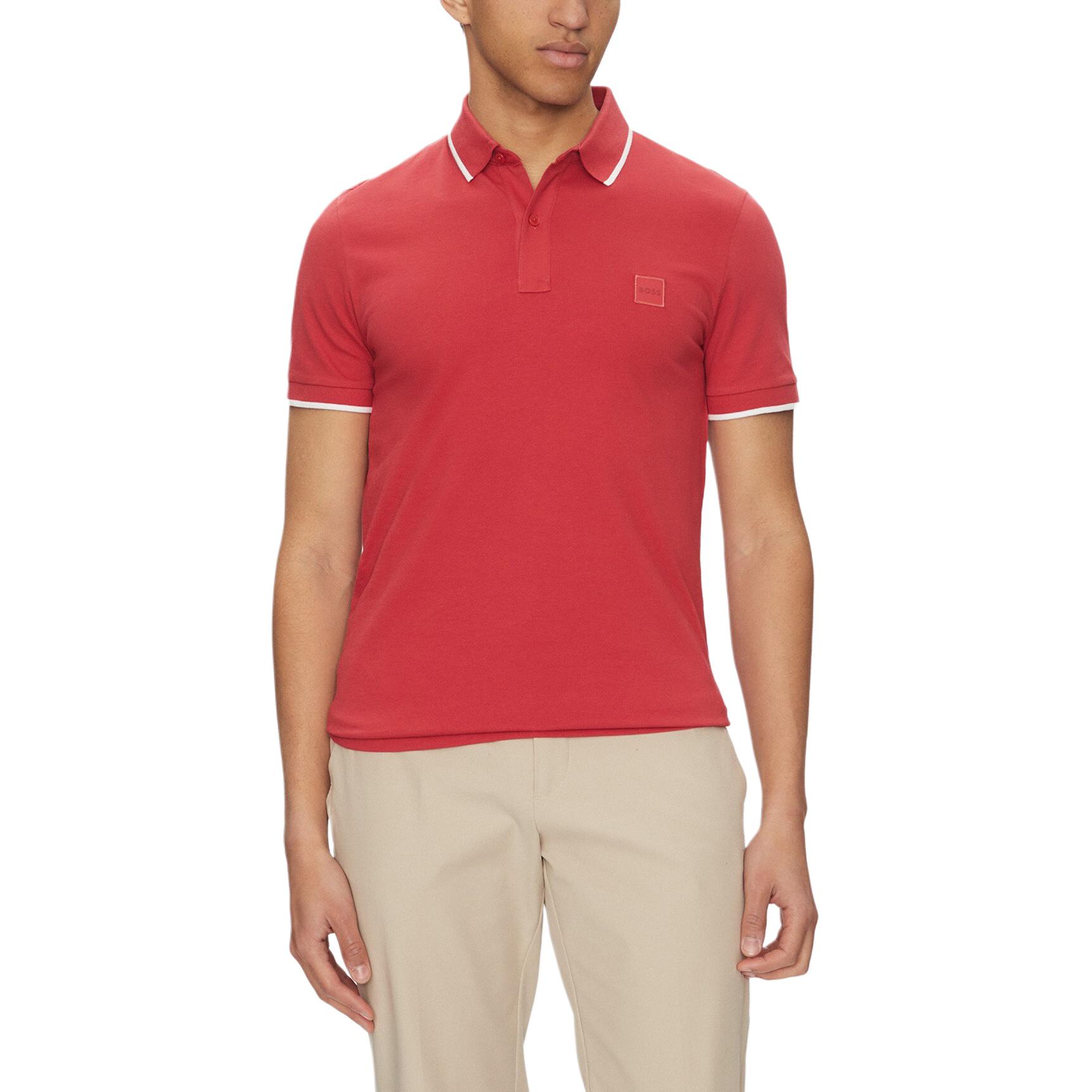 Поло Boss Passertip HUGO BOSS, темно-красный
Поло Boss Passertip HUGO BOSS, темно-красный