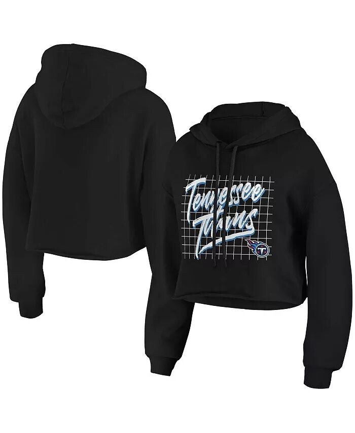 Женская черная укороченная толстовка с капюшоном Tennessee Titans Domestic WEAR by Erin Andrews
Женская черная укороченная толстовка с капюшоном Tennessee Titans Domestic WEAR by Erin Andrews