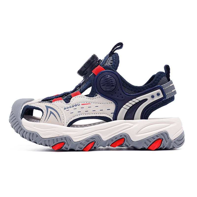 Дышащие, легкие, амортизирующие, низкие детские сандалии BOBDOG, темно-синий/бежевый
Дышащие, легкие, амортизирующие, низкие детские сандалии BOBDOG, темно-синий/бежевый