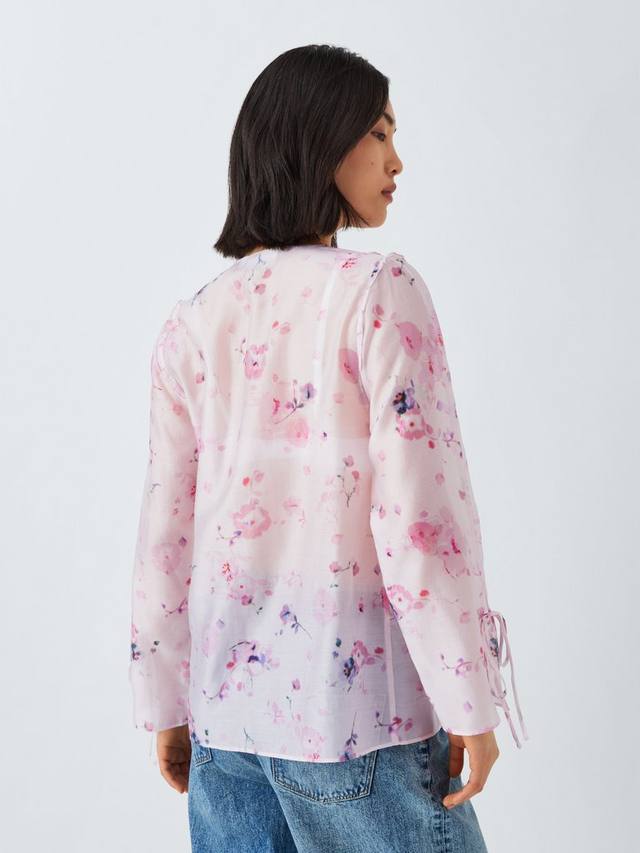 Топ с цветочным принтом и завязкой спереди John Lewis ANYDAY, Pink/Multi
Топ с цветочным принтом и завязкой спереди John Lewis ANYDAY, Pink/Multi