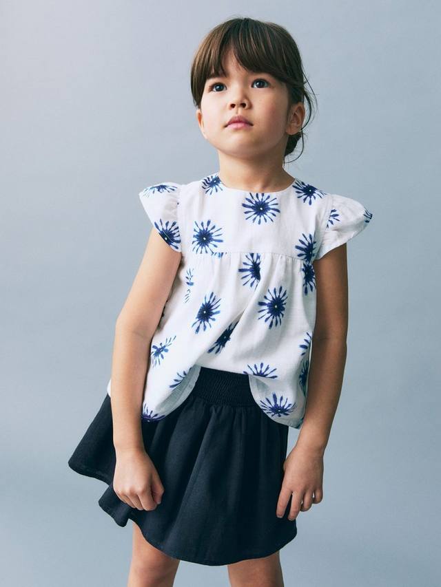 Детская юбка Lara из хлопка и льна Mango, Navy
Детская юбка Lara из хлопка и льна Mango, Navy