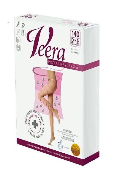 Компрессионные колготки Veera Rajstopy Przeciwżylakowe 140 Den Kolor Naturalny, 5
Компрессионные колготки Veera Rajstopy Przeciwżylakowe 140 Den Kolor Naturalny, 5