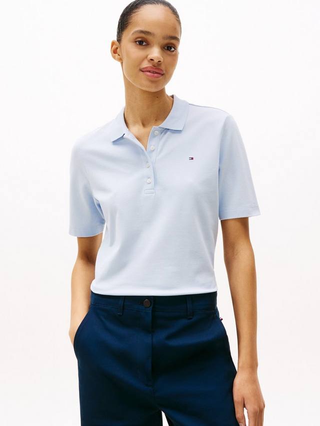 Футболка-поло 1985 Regular Fit Pique Tommy Hilfiger, Breezy Blue
Футболка-поло 1985 Regular Fit Pique Tommy Hilfiger, Breezy Blue